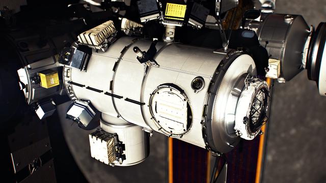 NASA image: Gateway Close-up - Government Reference Airlock Module 01